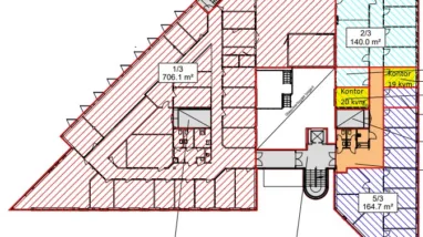 Plan ledige kontor 3 et
